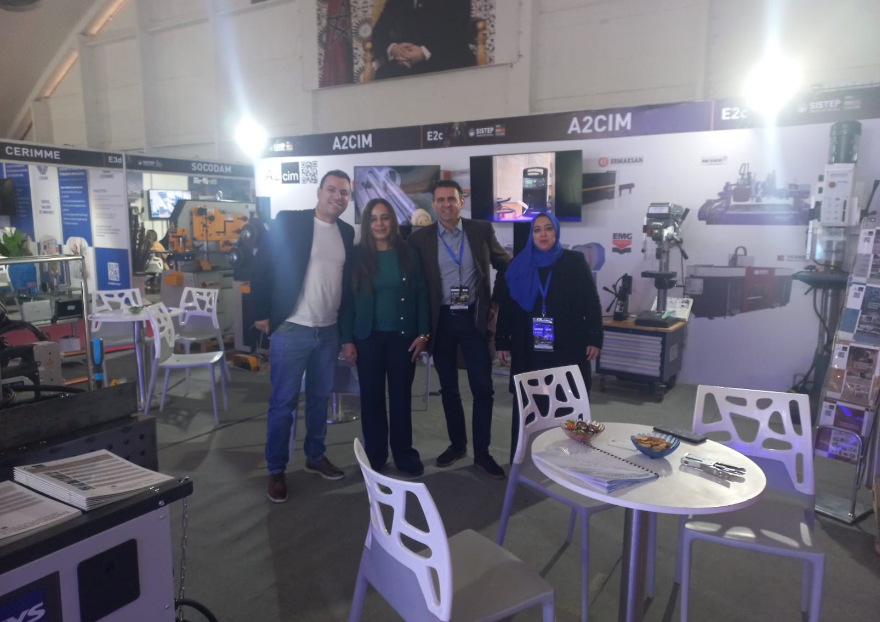 L’équipe A2CIM Salon SISTEP 2025